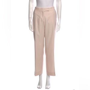Stella McCartney Blush Straight-Leg Tailored Pants
